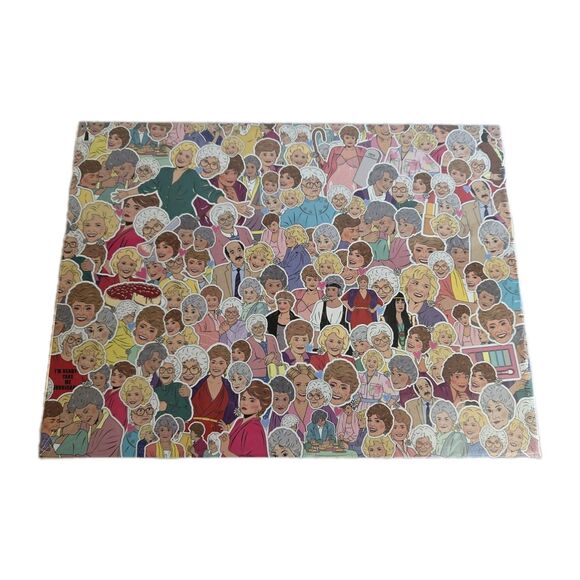 THE GOLDEN GIRLS Dorothy Rose Sophia Blanche JIGSAW PUZZLE 500 Pieces SEALED NEW - Picture 1 of 4